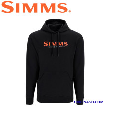 Худи Simms Logo Hoody Black размер S